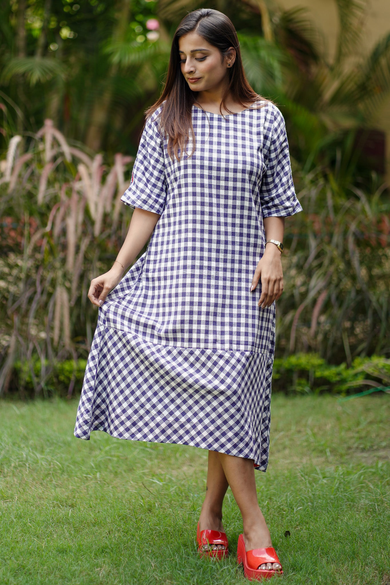 Checkmate Charm Dress