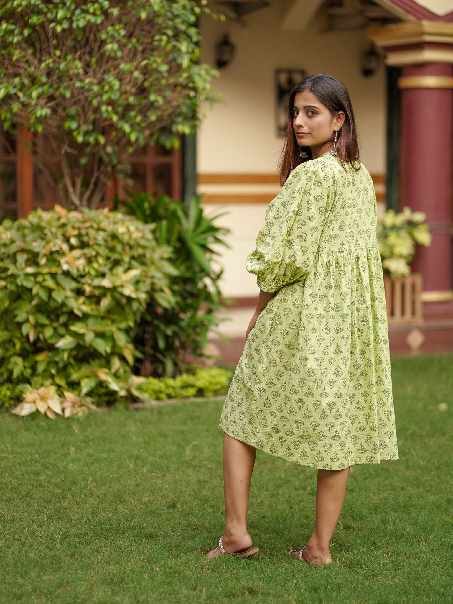 Parrot Charm Day Dress