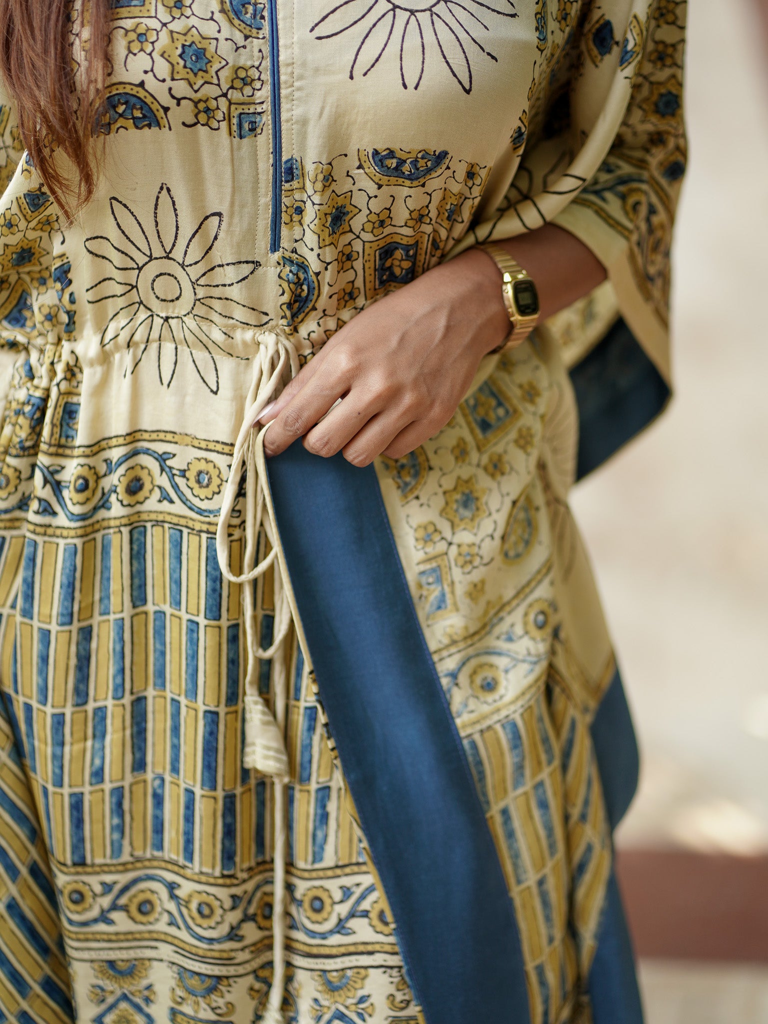 Neelkanth Royal Silk Kaftan