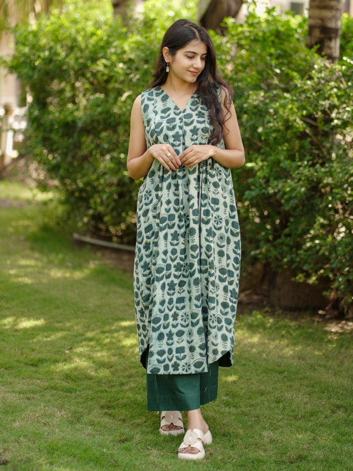 Sabz Khwaab Cotton Kurta Set