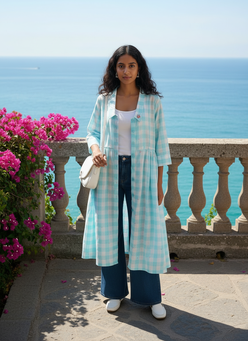 Blue Skies, No Plans Dress