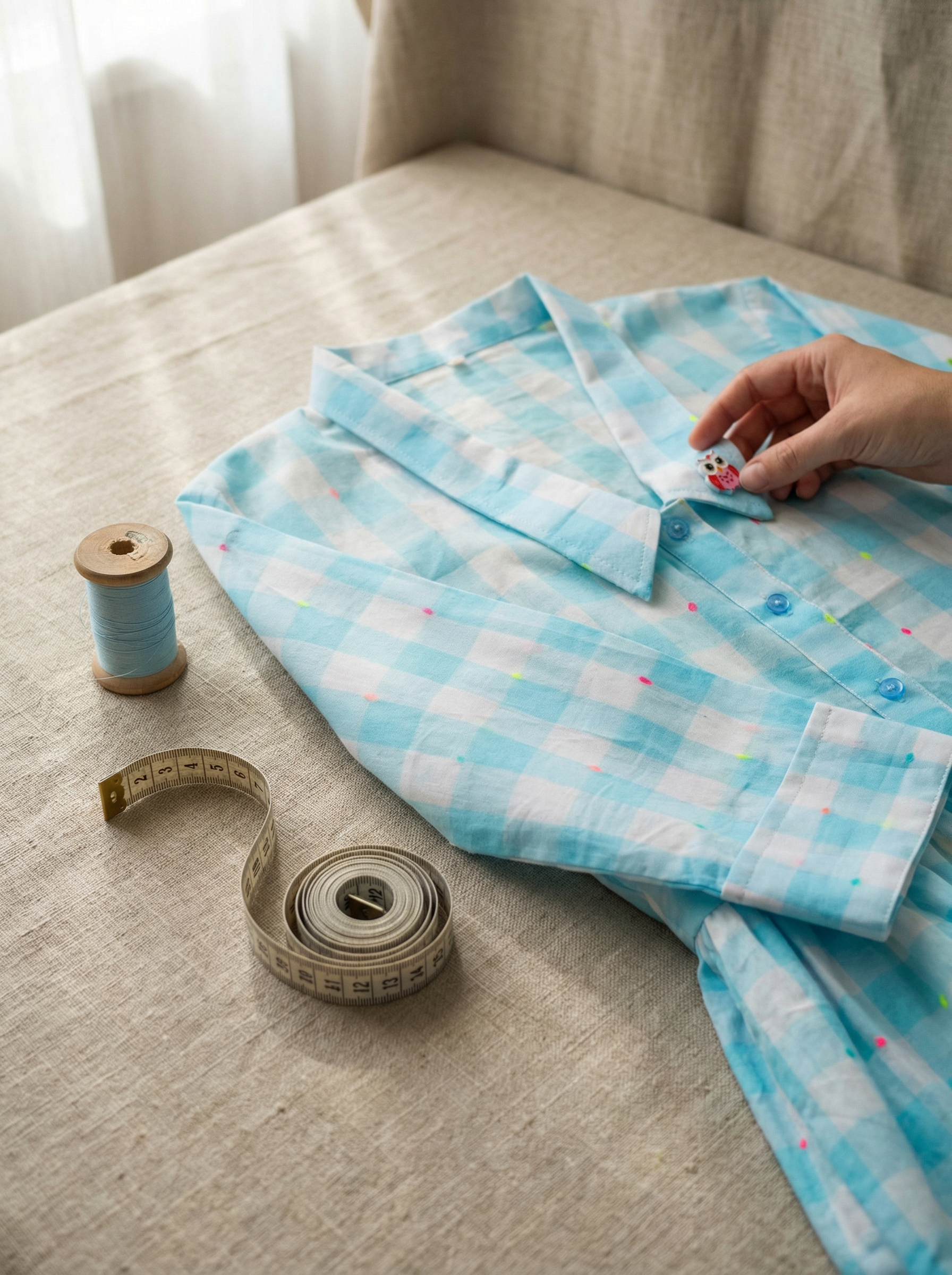 Blue Skies, No Plans Dress