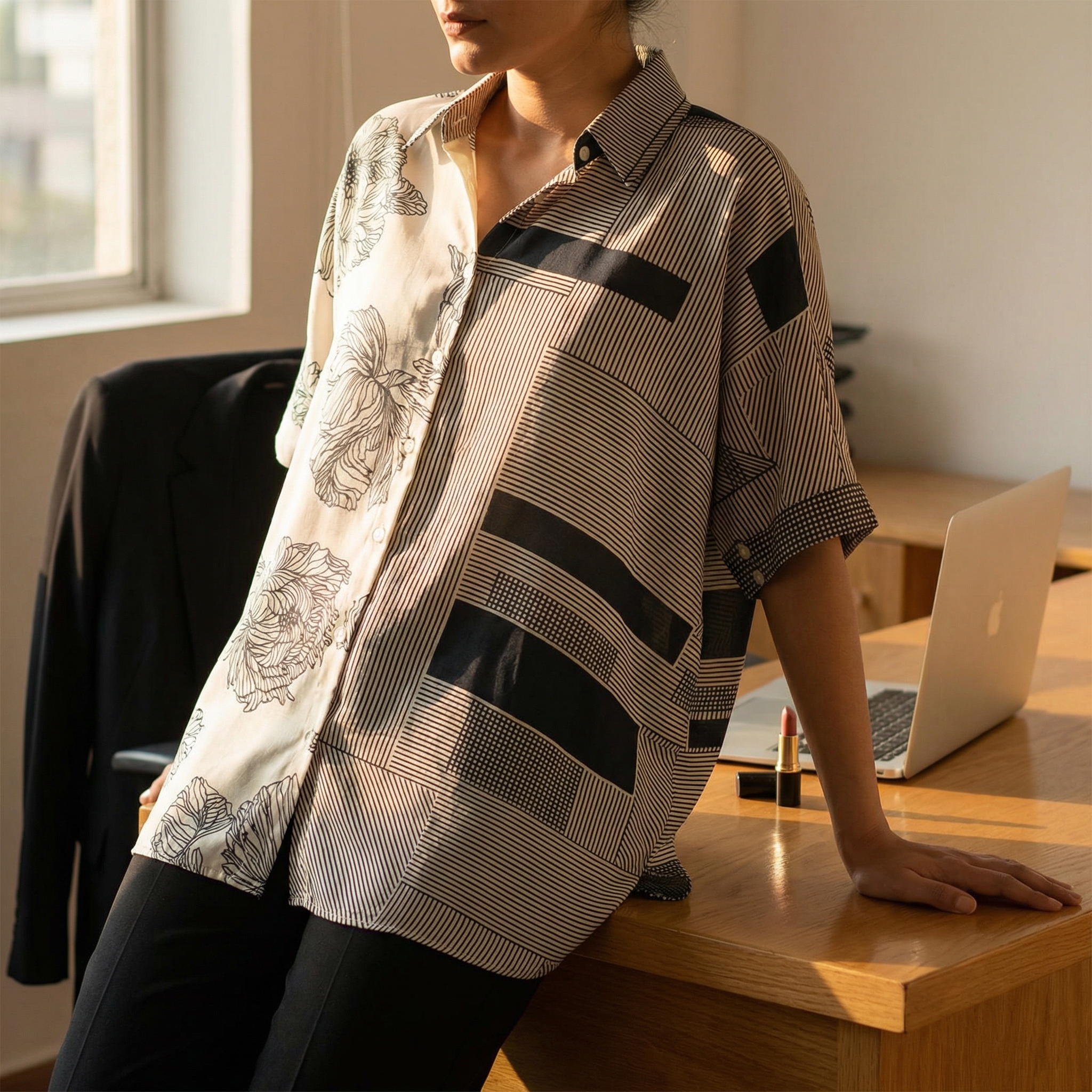 The Duality Silk Shirt