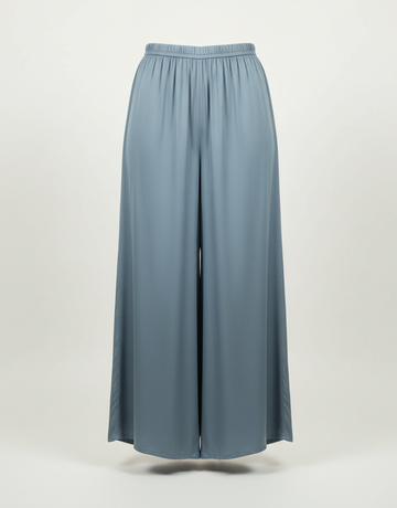 Grey Modal Silk Palazzo