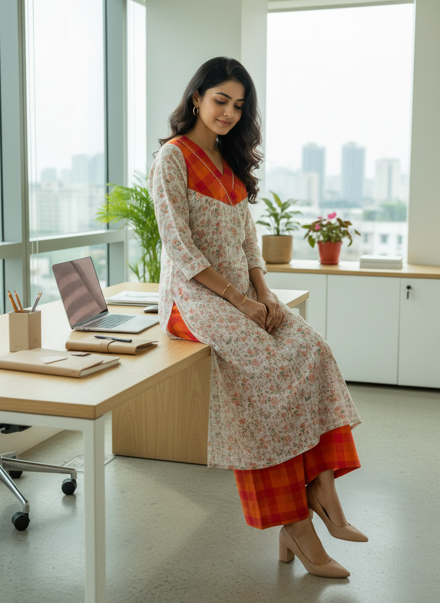 The English Garden Kurta Set