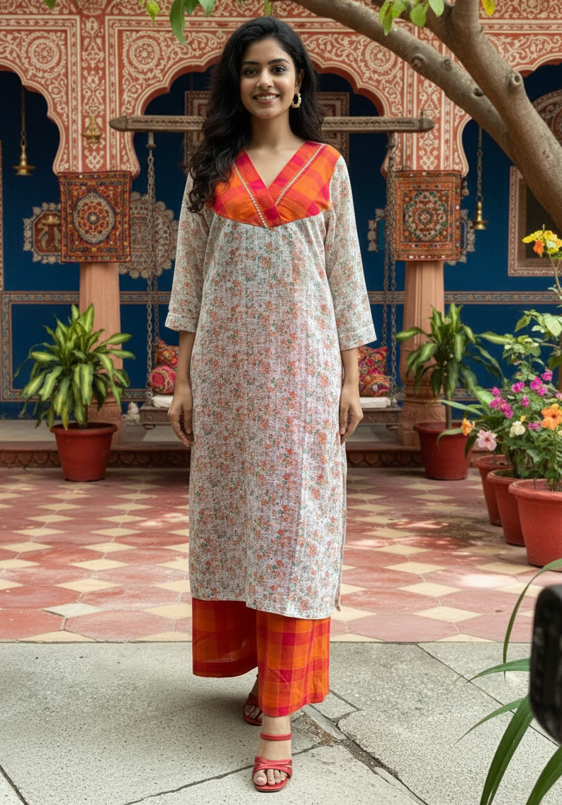 The English Garden Kurta Set