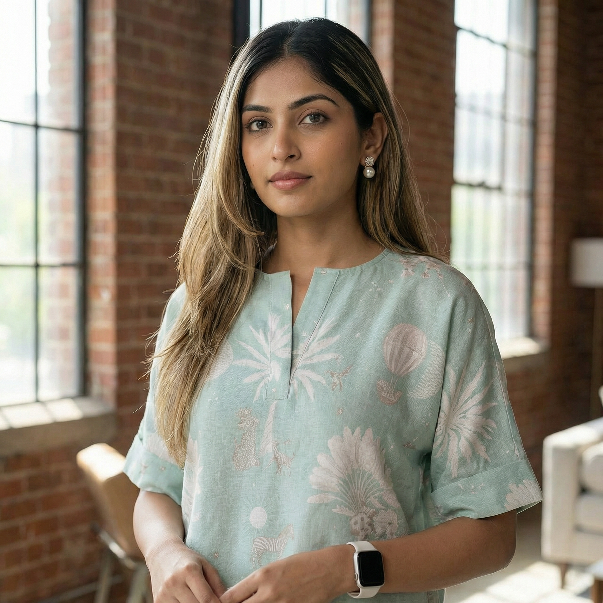 Isla Linen Top